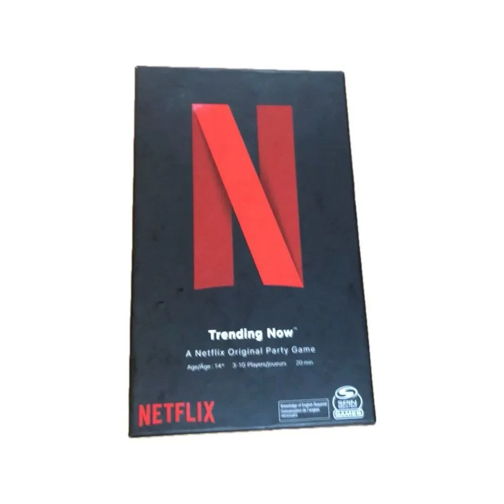 Netflix Trending Now Party Game New Spin Master Original Card Game Sealed